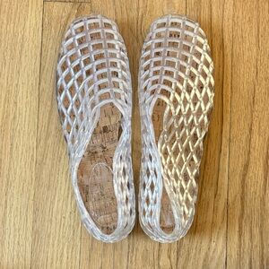 Amazon Clear Jellies Ballerina Flats 8